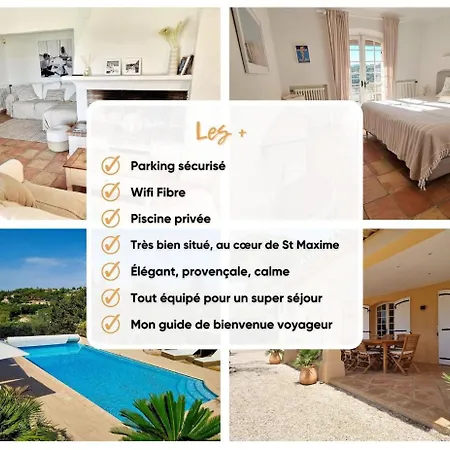 4 Etoiles - Parking - Wifi - Clim - Piscine Villa *