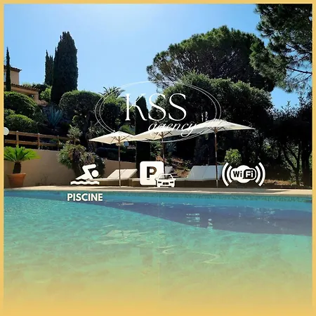 4 Etoiles - Parking - Wifi - Clim - Piscine Sainte-Maxime